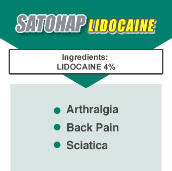 SATOHAP LIDOCAINE