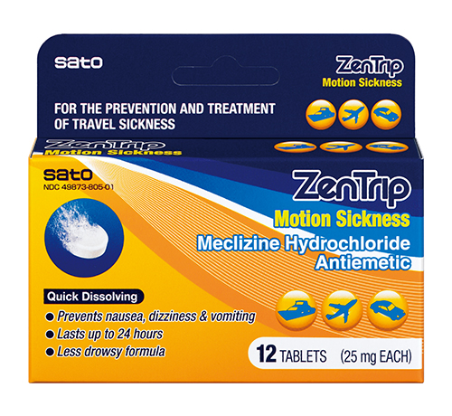 ZENTRIP MOTION SICKNESS